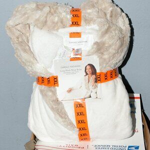 CAROLE HOCHMAN  Long Plush Wrap Robe